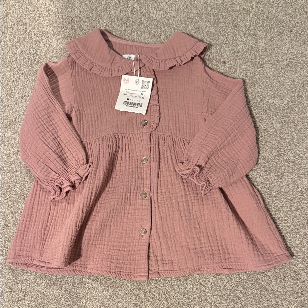 NWT Pink Ruffled Dress